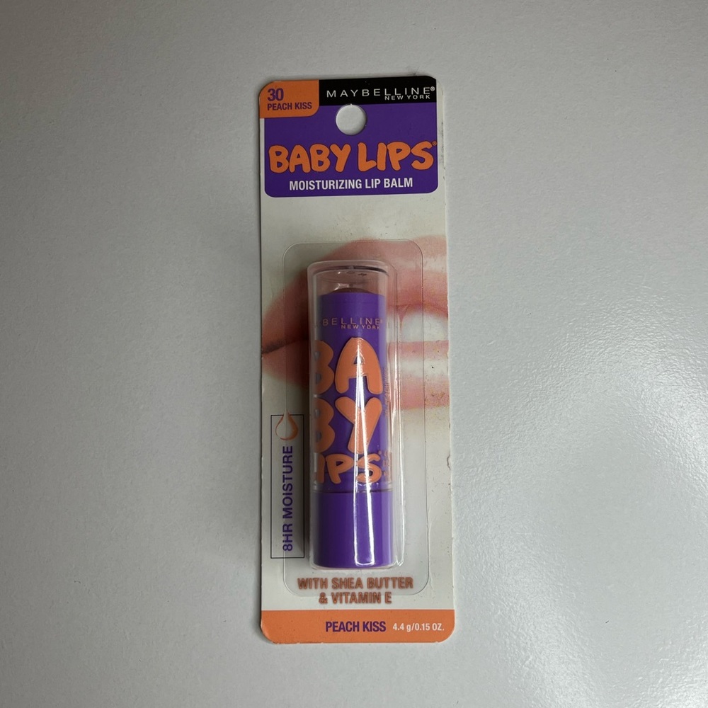 💖SOLD💖 Baby Lips Lip Balm Peach Kiss